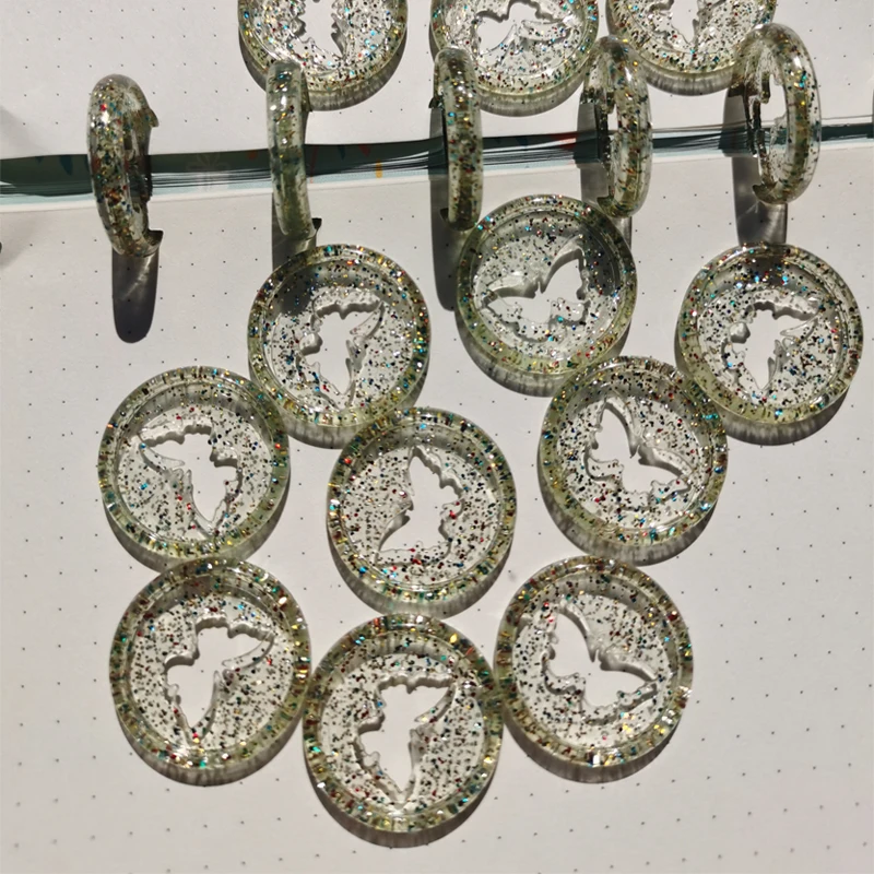 New 50PCS Butterfly Pattern Notebook Binding Ring Loose-leaf Mushroom Hole Binding Notebook 28MM Plastic Binding Buckle Discs
New 50PCS Butterfly Pattern Notebook Binding Ring Loose-leaf Mushroom Hole Binding Notebook 28MM Plastic Binding Buckle Discs