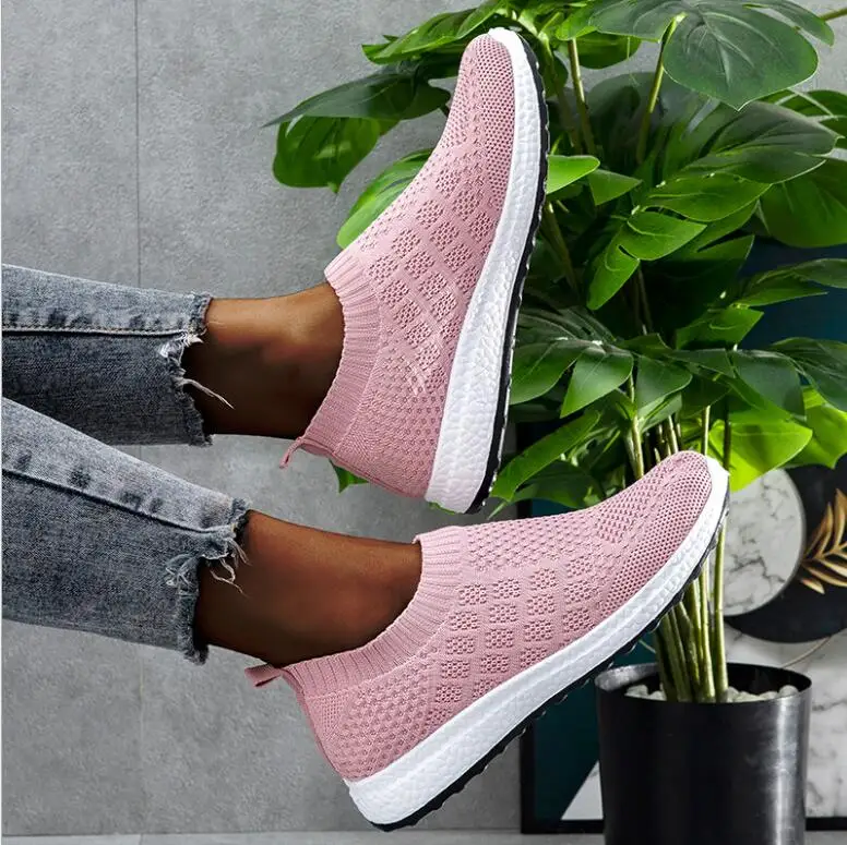 Summer Women's Vulcanized Sneakers Casual Sport Sneakers Women Slip on Flat Shoes Female Plus Size Loafers Zapatos De Mujer
Summer Women's Vulcanized Sneakers Casual Sport Sneakers Women Slip on Flat Shoes Female Plus Size Loafers Zapatos De Mujer