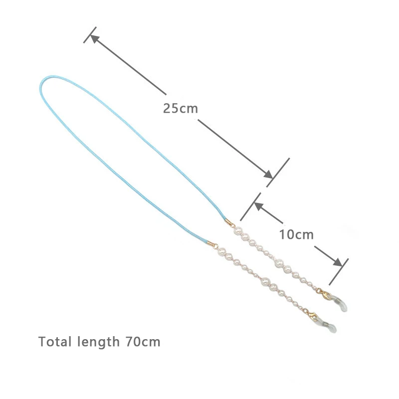 2021 New Korean Vintage Pearls Glass Bead Necklace Mask Chain Strap Hang On Neck Glasses Holder Rope For Women Glasses Strap
2021 New Korean Vintage Pearls Glass Bead Necklace Mask Chain Strap Hang On Neck Glasses Holder Rope For Women Glasses Strap