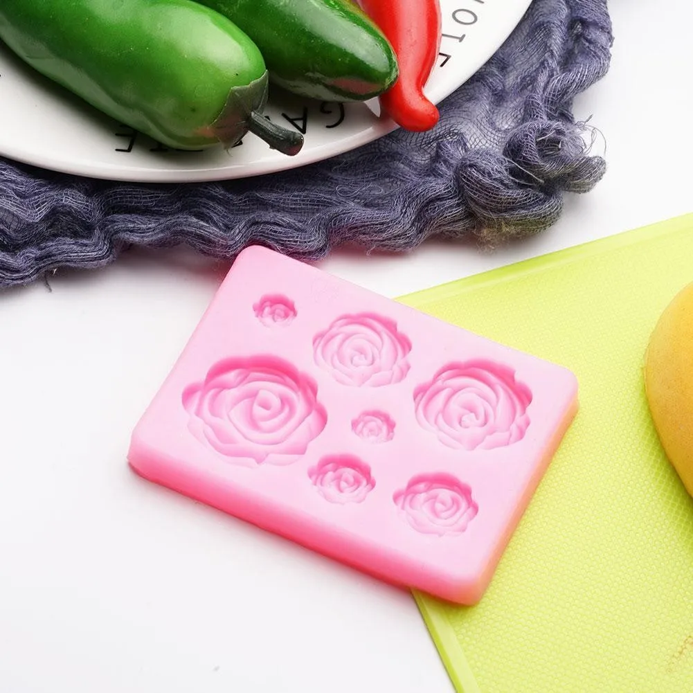 Rose Flowers Silicone Mold Cake Chocolate Mold DIY flower Tools Cake Fondant Wedding Sugarcraft 7sizes Cake Mold Decorating Y5V5
Rose Flowers Silicone Mold Cake Chocolate Mold DIY flower Tools Cake Fondant Wedding Sugarcraft 7sizes Cake Mold Decorating Y5V5