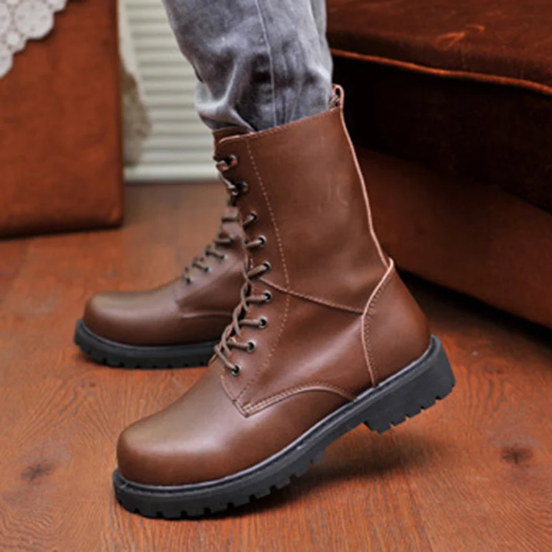 REETENE Big Size Motorcycle Boots Men Warm Waterproof Men Leather Boots High Top Men'S Boots Quality Comfort Male Boots
REETENE Big Size Motorcycle Boots Men Warm Waterproof Men Leather Boots High Top Men'S Boots Quality Comfort Male Boots