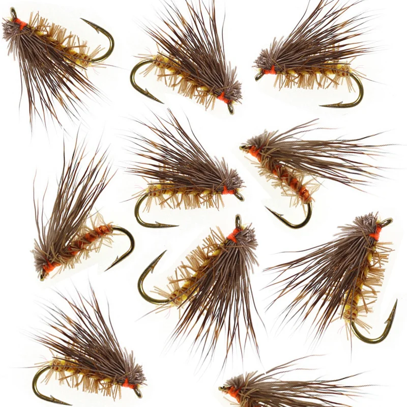 10Pcs/Lot Artificial Insect Bait Lure Deer Hair Dry Fly Fishing Lures Soft Sea Bass Trout Fishing Fly Floating Bait Accessories
10Pcs/Lot Artificial Insect Bait Lure Deer Hair Dry Fly Fishing Lures Soft Sea Bass Trout Fishing Fly Floating Bait Accessories
