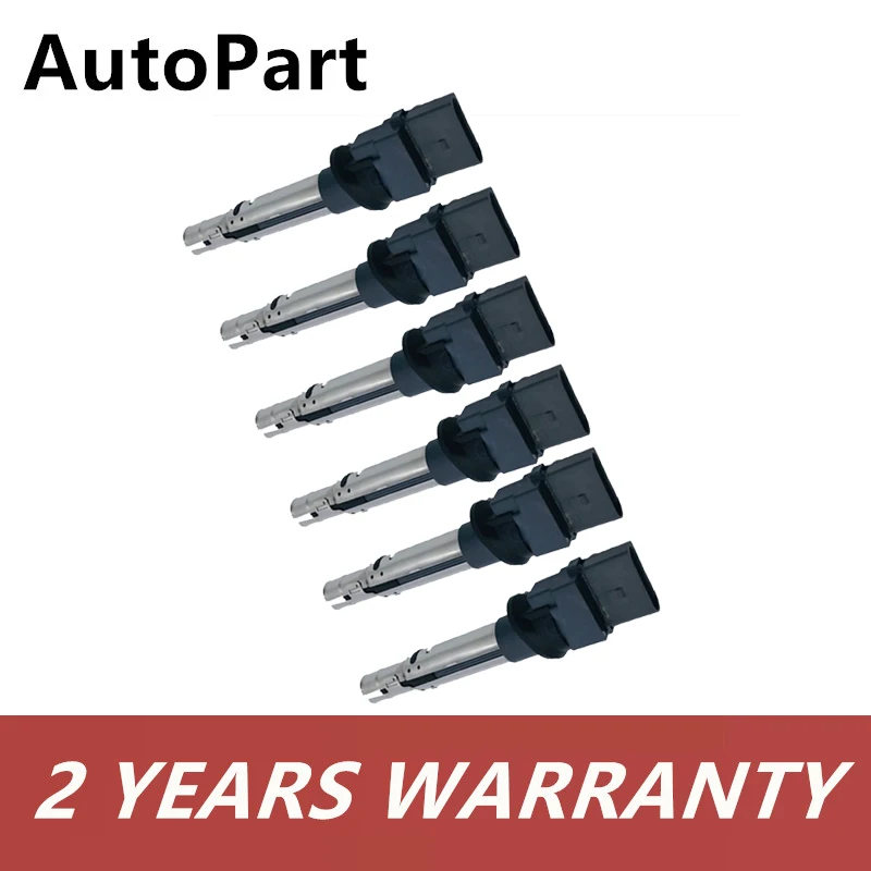 6 шт. 022905100B Катушка зажигания для VW Touareg Passat Golf Phaeton Audi A3 Q7 Porsche Cayenne UF-556 95560210103 022905715A 3.2L 
6 шт. 022905100B Катушка зажигания для VW Touareg Passat Golf Phaeton Audi A3 Q7 Porsche Cayenne UF-556 95560210103 022905715A 3.2L