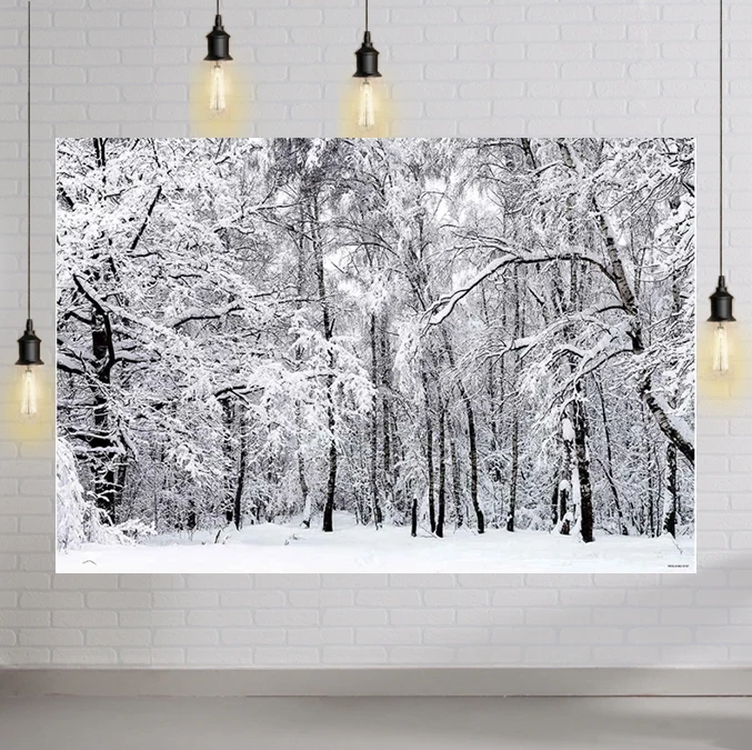 Winter White Birch Forest Photography Backdrop Snow Landscape Party Decoration Natural Background Photo Booth
Winter White Birch Forest Photography Backdrop Snow Landscape Party Decoration Natural Background Photo Booth