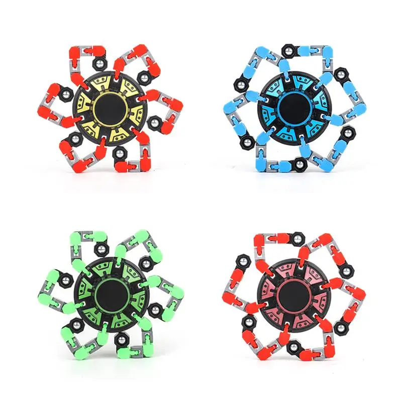 4 Styles DIY Transformable Finger Rotating Toy Antistress Gyroskop for Kids Adults Creative Gift Deformable Fingertip Gyroscope
4 Styles DIY Transformable Finger Rotating Toy Antistress Gyroskop for Kids Adults Creative Gift Deformable Fingertip Gyroscope