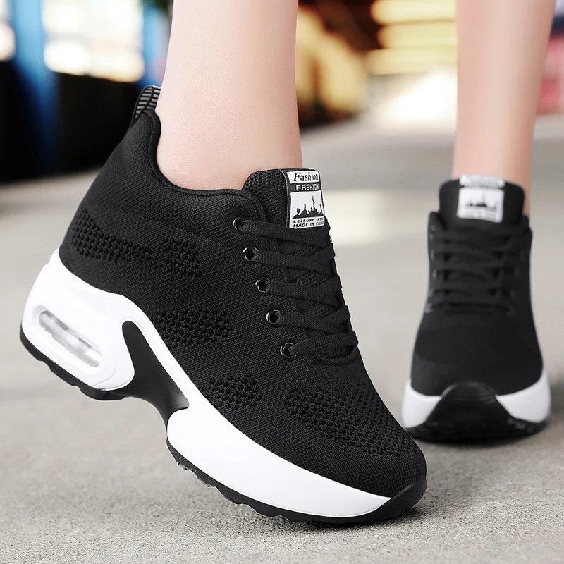 Women Shoes Platform Ladies Sneakers Breathable Women Casual Shoes Woman Air Cushion Fashion Height Increasing Shoes Plus Size 
Women Shoes Platform Ladies Sneakers Breathable Women Casual Shoes Woman Air Cushion Fashion Height Increasing Shoes Plus Size