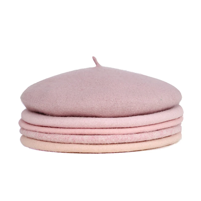 Women Girl Beret French Artist Warm Wool Winter Beanie Cap Vintage Plain Beret Hats Pink Color Elegant Lady Winter Caps ZZ-368
Women Girl Beret French Artist Warm Wool Winter Beanie Cap Vintage Plain Beret Hats Pink Color Elegant Lady Winter Caps ZZ-368