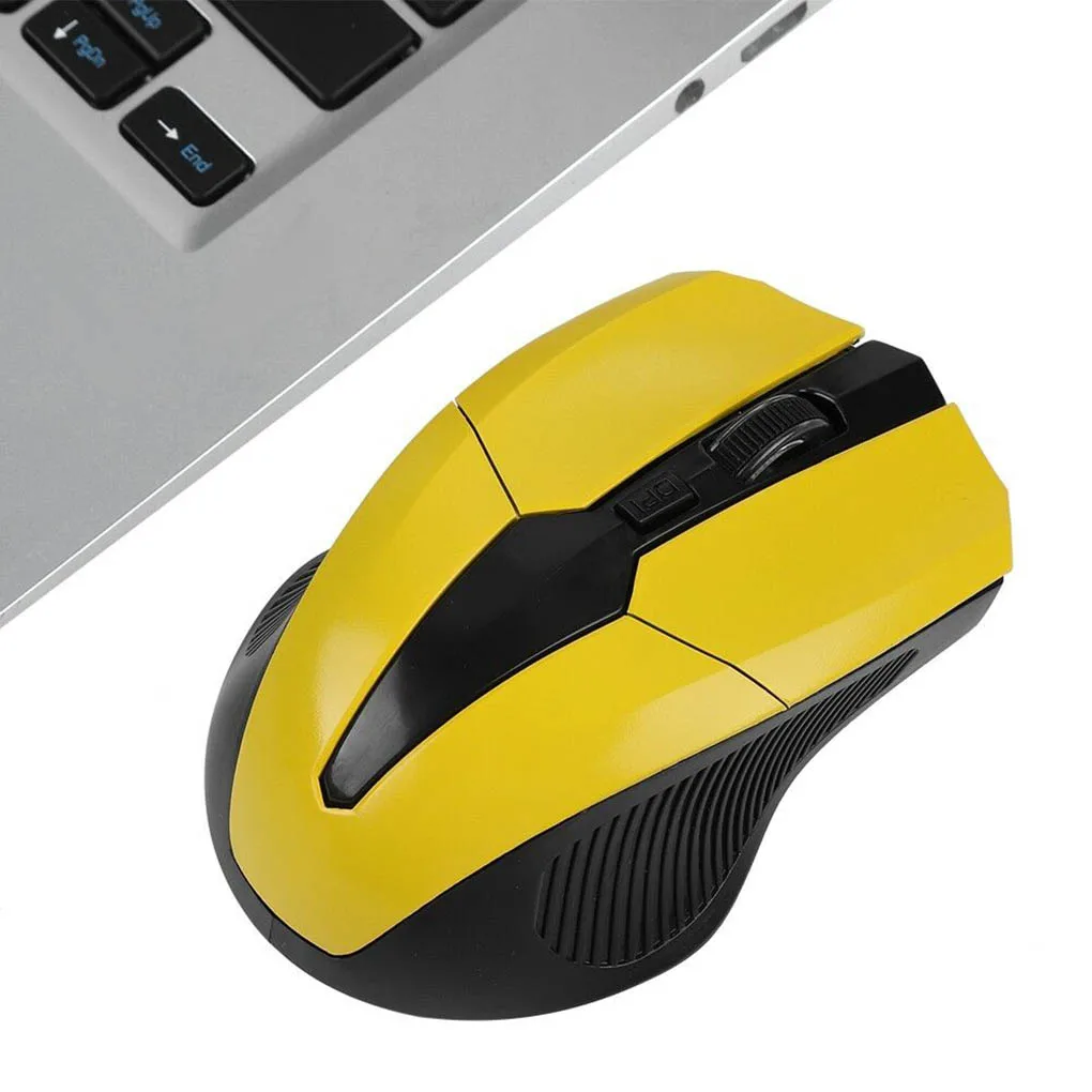 2.4GHz Wireless Gaming Mouse 4 Buttons Optical Computer Mice With USB Receiver Color Block Accessories For Computer PC Laptop
2.4GHz Wireless Gaming Mouse 4 Buttons Optical Computer Mice With USB Receiver Color Block Accessories For Computer PC Laptop