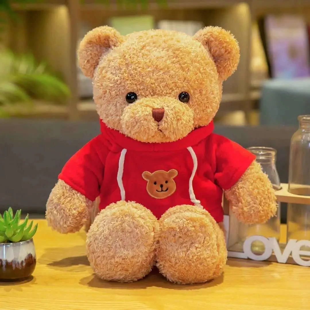 30cm Soft Cartoon Teddy Plush Toys Bear With Sweater Doll Kids Girlfriends Birthday Wedding Party Gifts Stuffed Animals Toys
30cm Soft Cartoon Teddy Plush Toys Bear With Sweater Doll Kids Girlfriends Birthday Wedding Party Gifts Stuffed Animals Toys