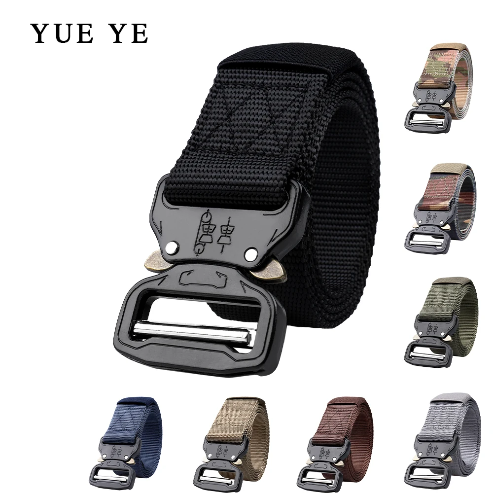 Men's outdoor belt hunting tactics multifunctional combat survival high quality marine corps canvas nylon men's belt
Men's outdoor belt hunting tactics multifunctional combat survival high quality marine corps canvas nylon men's belt