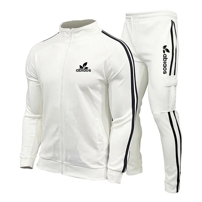 LN Fashion Brand Men's Suit Autumn New Zipper Cardigan Jacket+Sweatpants Stripe Running Fitness Basketball Jogging 2 Piece
LN Fashion Brand Men's Suit Autumn New Zipper Cardigan Jacket+Sweatpants Stripe Running Fitness Basketball Jogging 2 Piece