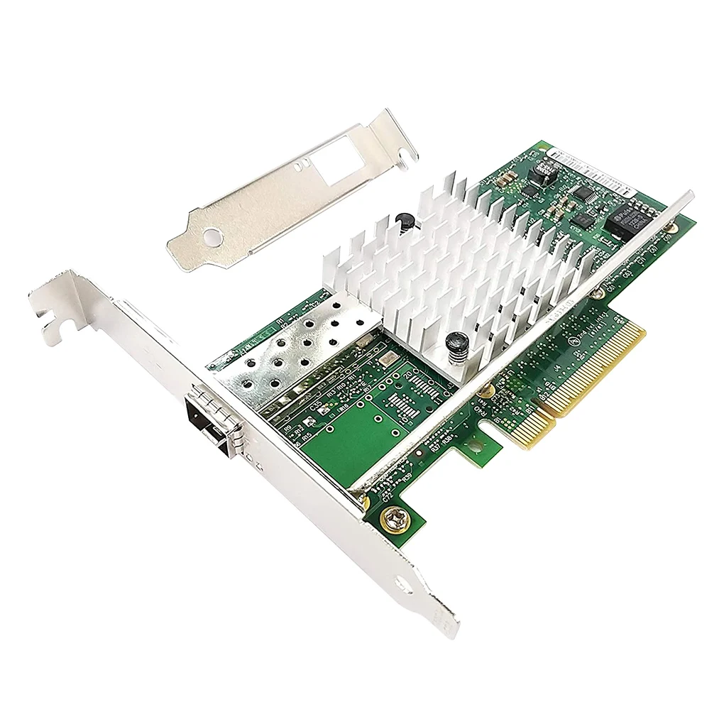 Сетевая карта 10Gb PCI-E, сетевой модуль для головного сетевого адаптера с низким и высоким кронштейном, Компьютерный Аксессуар
Сетевая карта 10Gb PCI-E, сетевой модуль для головного сетевого адаптера с низким и высоким кронштейном, Компьютерный Аксессуар