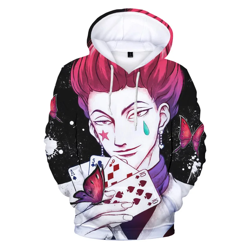 New Anime Hunter X Hunter Comic 3D Printe Hoodies Men/Women's Sweatshirts fashion Pullover Long Sleeve Tops hoodie
New Anime Hunter X Hunter Comic 3D Printe Hoodies Men/Women's Sweatshirts fashion Pullover Long Sleeve Tops hoodie
