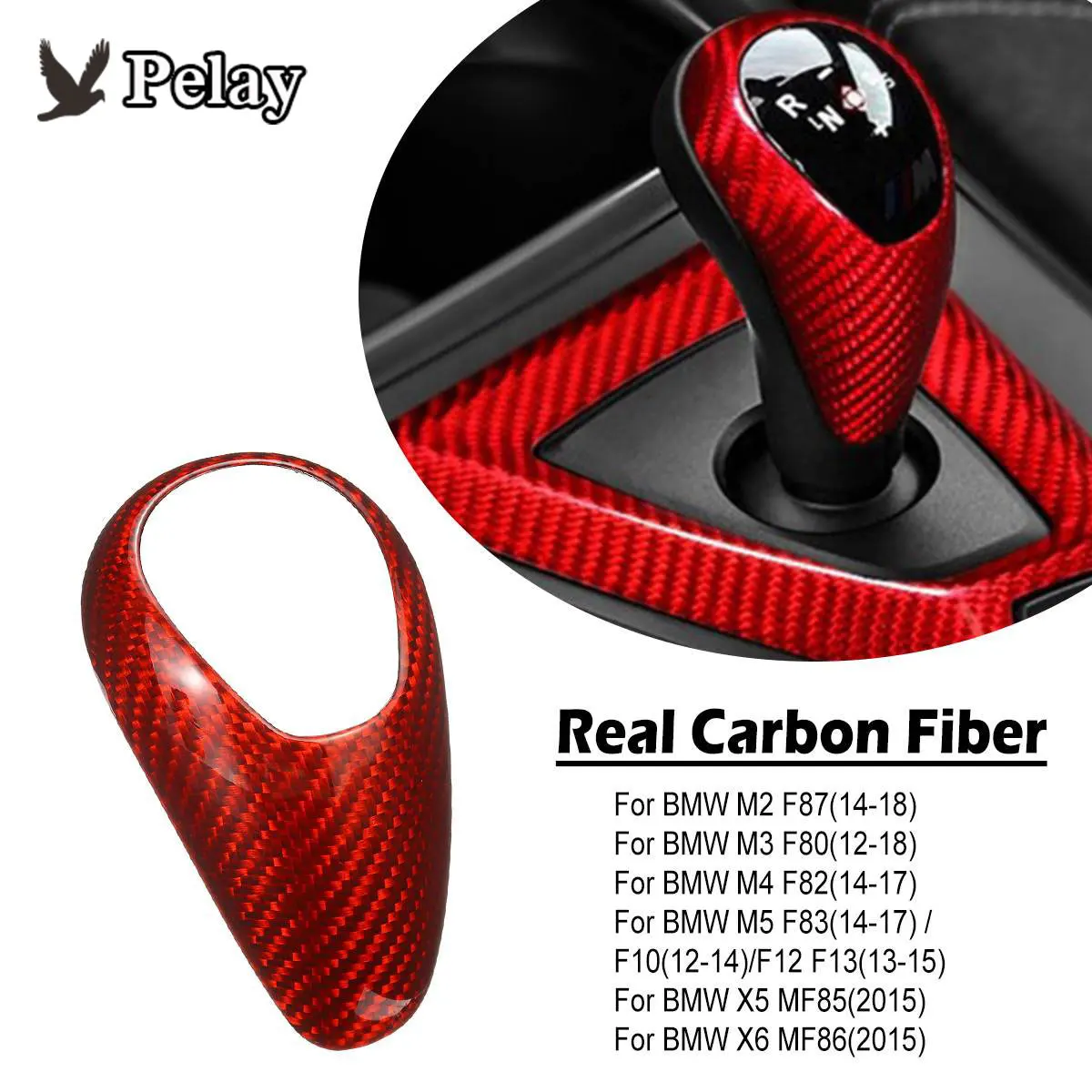 Для BMW M2 F87 M3 F80 M4 F82 F83 M5 F10 F85 X5M F86 X6M F12 F13 T56 внутренняя ручка переключения передач из углеродного волокна накладка на голову
Для BMW M2 F87 M3 F80 M4 F82 F83 M5 F10 F85 X5M F86 X6M F12 F13 T56 внутренняя ручка переключения передач из углеродного волокна накладка на голову