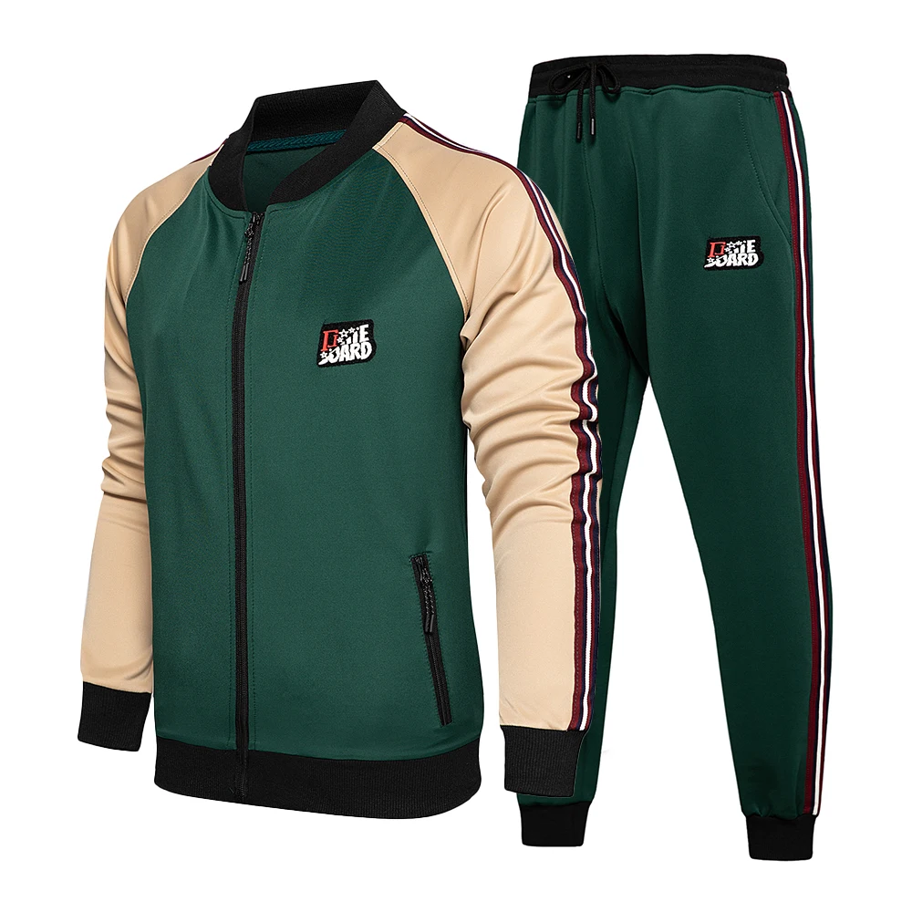 Men Tracksuit Set 2021 Spring Autumn Hooded Sweatshirt+Sweatpants Male Brand New Sport Sets Striped Pacthwork Joggers Outfits
Men Tracksuit Set 2021 Spring Autumn Hooded Sweatshirt+Sweatpants Male Brand New Sport Sets Striped Pacthwork Joggers Outfits