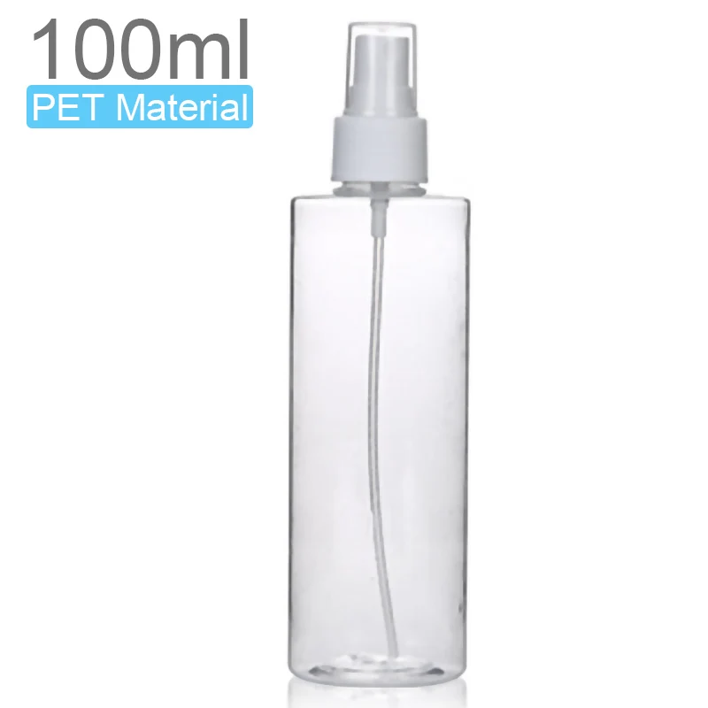 100ML Refillable Bottles Plastic Small Spray Bottle Portable Transparent Travel Cosmetic Container Perfume Bottle Toxic-free
100ML Refillable Bottles Plastic Small Spray Bottle Portable Transparent Travel Cosmetic Container Perfume Bottle Toxic-free