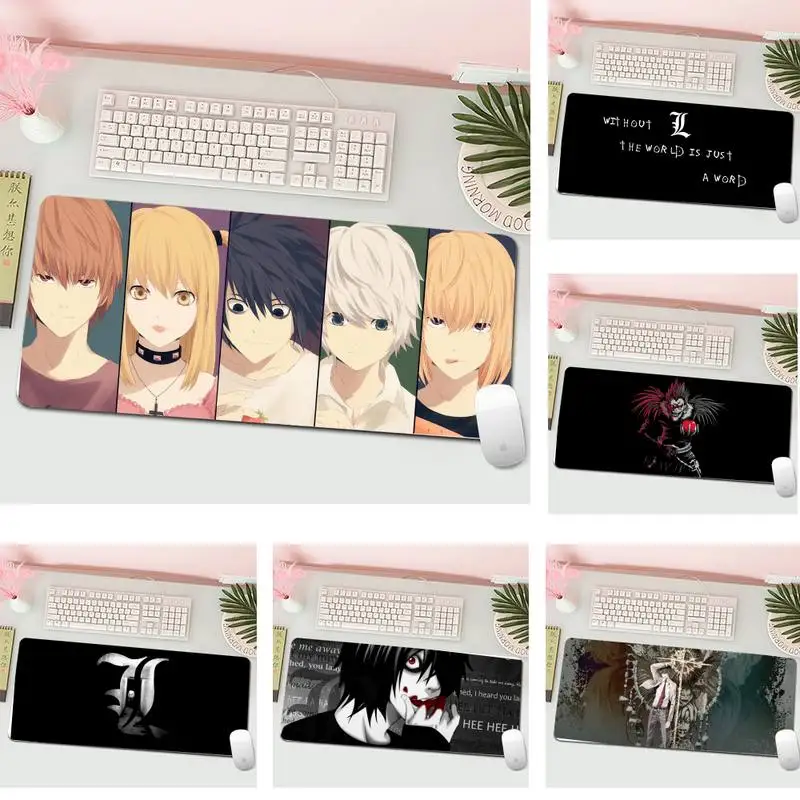 Death Note Silicone large/small Pad to Mouse Game XL Large Gamer Keyboard PC Desk Mat Computer Tablet Mouse Pad
Death Note Silicone large/small Pad to Mouse Game XL Large Gamer Keyboard PC Desk Mat Computer Tablet Mouse Pad
