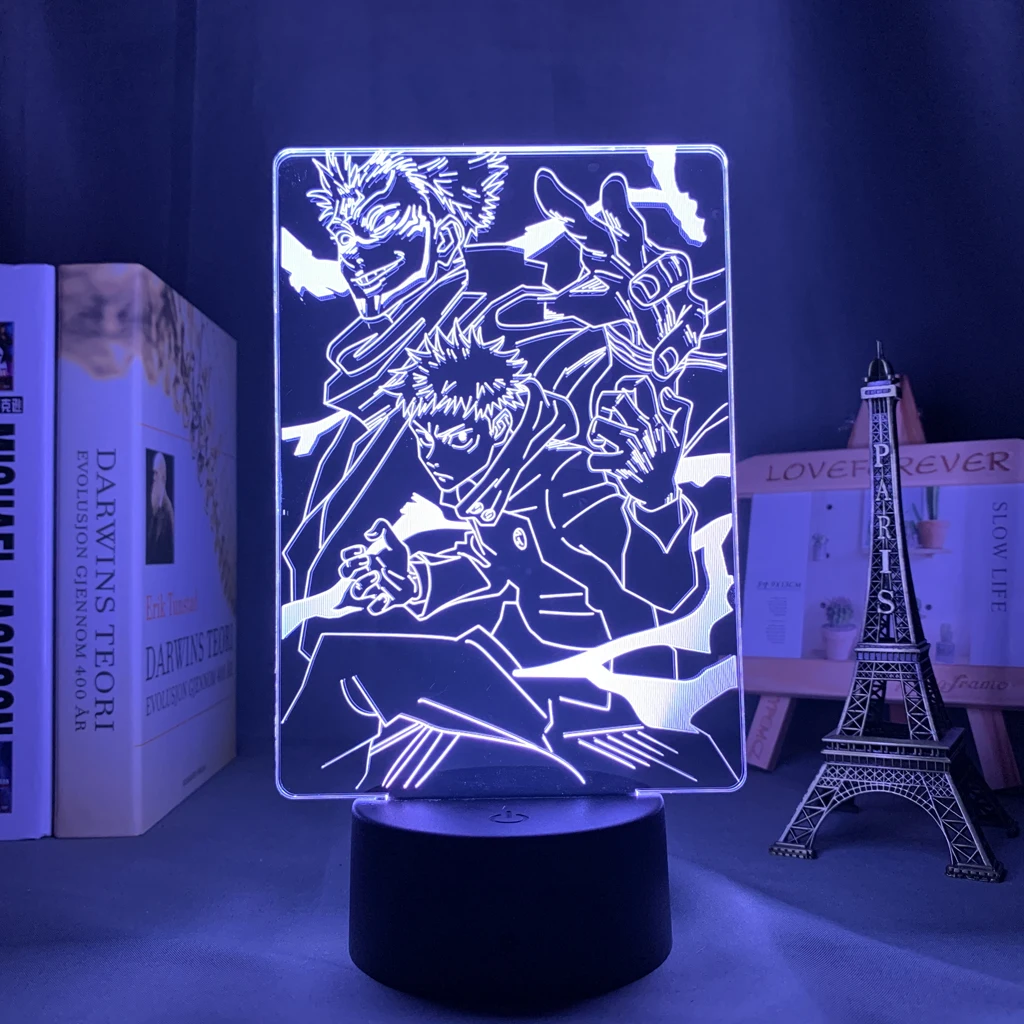 Anime Jujutsu Kaisen Ryomen Sukuna Led Night Light Lamp for Bedroom Decor Birthday Gift Yuji Itadori Light Jujutsu Kaisen Gadget
Anime Jujutsu Kaisen Ryomen Sukuna Led Night Light Lamp for Bedroom Decor Birthday Gift Yuji Itadori Light Jujutsu Kaisen Gadget