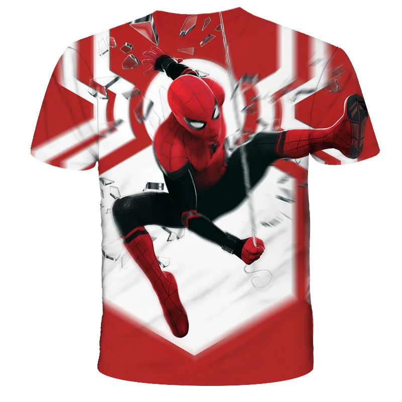Spidermn T Shirt Kids Funny Casual Super Hero Fashion T-shirt Summer Children Boy Girl Clothes Cool Tshirt Tops Tees 4T-14T
Spidermn T Shirt Kids Funny Casual Super Hero Fashion T-shirt Summer Children Boy Girl Clothes Cool Tshirt Tops Tees 4T-14T