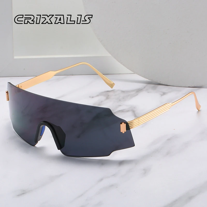 CRIXALIS Rimless Sunglasses Men 2023 Fashion Anti-glare Driving Glasses Male UV400 Transparent Shades For Women zonnebril here
CRIXALIS Rimless Sunglasses Men 2023 Fashion Anti-glare Driving Glasses Male UV400 Transparent Shades For Women zonnebril here