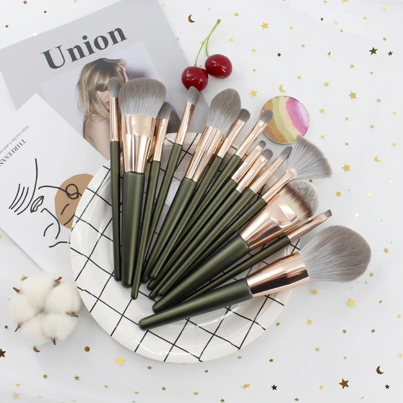 14 Pcs Makeup Brush Sets Profession Eyeliner Eyeshadow Powder Brush Eyebrow Lip Brush Beauty Make up Tools Kit
14 Pcs Makeup Brush Sets Profession Eyeliner Eyeshadow Powder Brush Eyebrow Lip Brush Beauty Make up Tools Kit