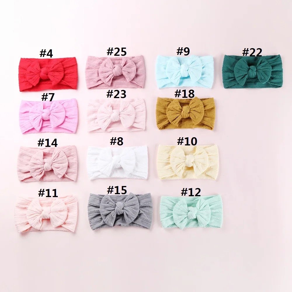 2Pcs/Set Bowknot Baby Headband For Children Solid Newborn Baby Girl Elastic Hairbands Soft Nylon Infant Baby Hair Accessories
2Pcs/Set Bowknot Baby Headband For Children Solid Newborn Baby Girl Elastic Hairbands Soft Nylon Infant Baby Hair Accessories