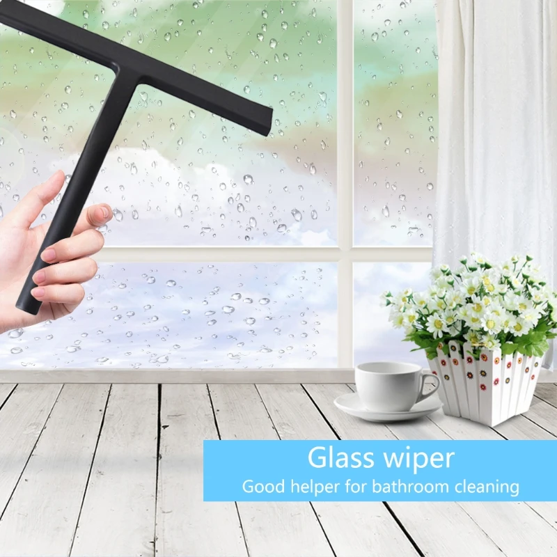Stainless Steel Bathroom Squeegee Window Wiper Cleaner with Suction Sticky Hook for Car Home Scraper Tool 
Stainless Steel Bathroom Squeegee Window Wiper Cleaner with Suction Sticky Hook for Car Home Scraper Tool
