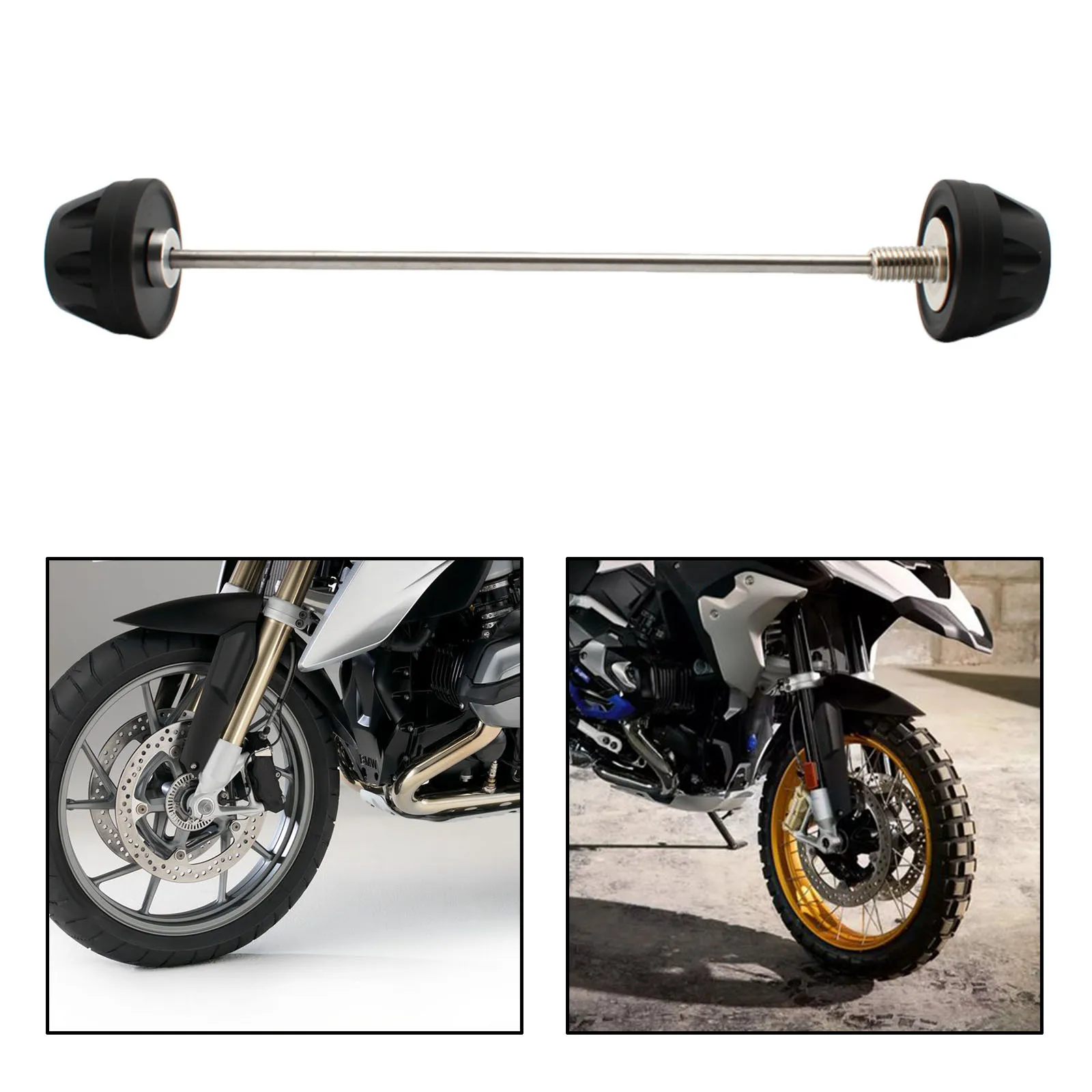 Front Axle Fork Wheel Protector Crash Slider, for R1250GS, ADV, R1250RT, Front Crash Protector Black
Front Axle Fork Wheel Protector Crash Slider, for R1250GS, ADV, R1250RT, Front Crash Protector Black