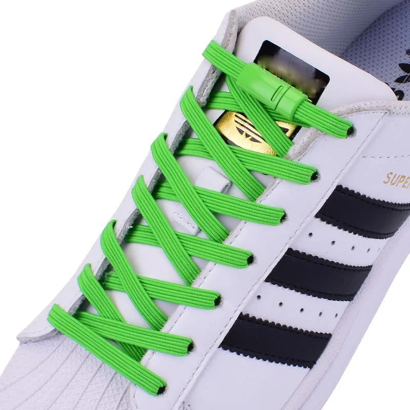 Elastic Shoelaces Metal lock Magnetic No Tie Shoeslace Suitable for all shoes Child adult walking Sneakers Lazy Laces 1 Pair
Elastic Shoelaces Metal lock Magnetic No Tie Shoeslace Suitable for all shoes Child adult walking Sneakers Lazy Laces 1 Pair