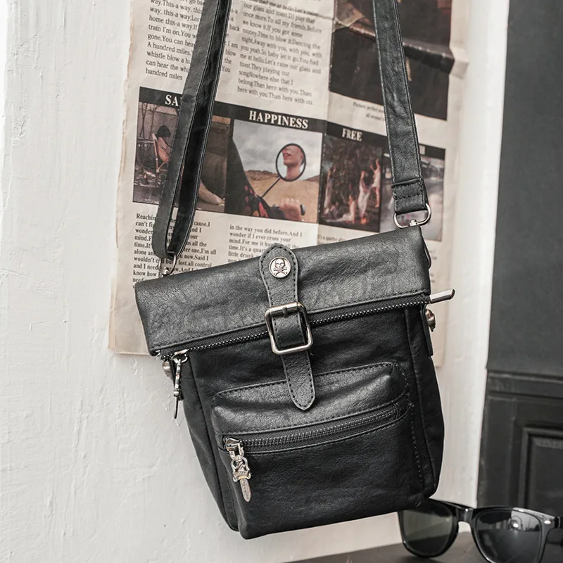 Fashion Brand Crossbody Bag For Men Messenger Bag Street Style Shoulder Bag Men Nightclub Small Shoulder Bag PU Mobile Phone Bag
Fashion Brand Crossbody Bag For Men Messenger Bag Street Style Shoulder Bag Men Nightclub Small Shoulder Bag PU Mobile Phone Bag