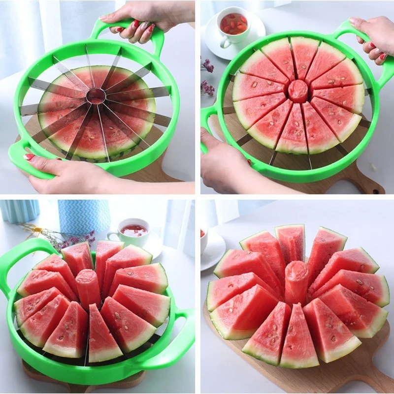 1pc Household Watermelon Cutter Convenient Kitchen Cooking Cutting Tools Summer Watermelon Slicer Cantaloupe Knife Fruit Cutter 
1pc Household Watermelon Cutter Convenient Kitchen Cooking Cutting Tools Summer Watermelon Slicer Cantaloupe Knife Fruit Cutter