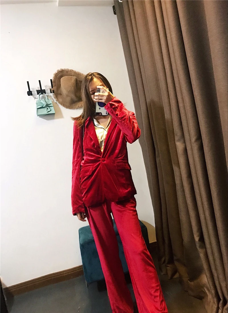 TMODA789 Za 2021 Spring Women Velvet Loose Full Length Pants Flat Female Fashion Pants High Waist Cotton Wide Leg Pants
TMODA789 Za 2021 Spring Women Velvet Loose Full Length Pants Flat Female Fashion Pants High Waist Cotton Wide Leg Pants