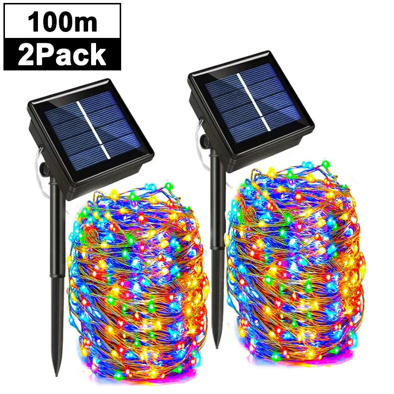 Light of the open-air solar rope dwaterproof water garden lights with 8-mode lighting for the courtyard decoration Christmas
Light of the open-air solar rope dwaterproof water garden lights with 8-mode lighting for the courtyard decoration Christmas