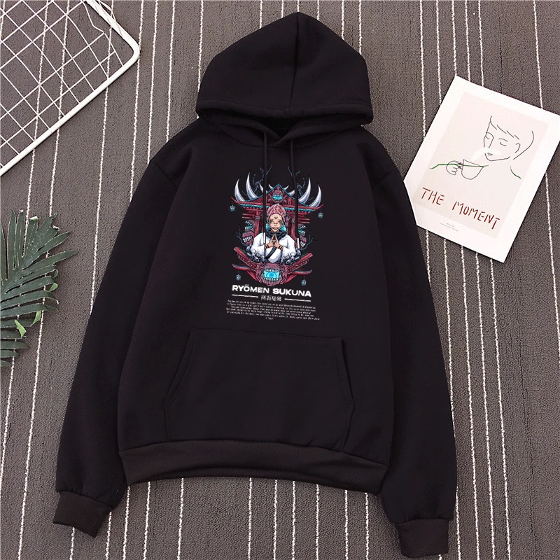 Japan Anime Jujutsu Kaisen Graphic Print women hoodie Cartoon Yuji Itadori Sweatshirt Cool Ryomen Sukuna Fashion Hooded sweater
Japan Anime Jujutsu Kaisen Graphic Print women hoodie Cartoon Yuji Itadori Sweatshirt Cool Ryomen Sukuna Fashion Hooded sweater