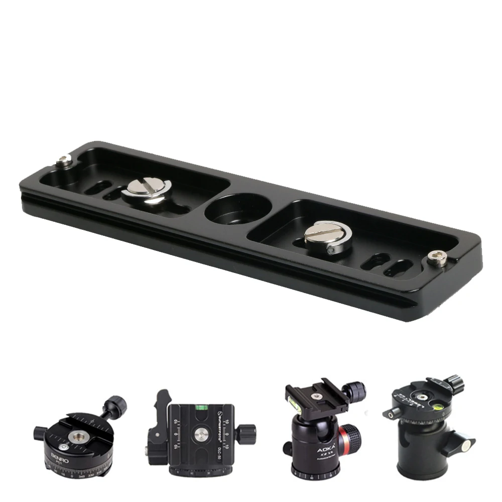 Portable DSLR Camera Quick Release Plate with 1/4 Inches Screw Camera Mount Bracket Camera Accessories for DSLR Camera Ball Head
Portable DSLR Camera Quick Release Plate with 1/4 Inches Screw Camera Mount Bracket Camera Accessories for DSLR Camera Ball Head
