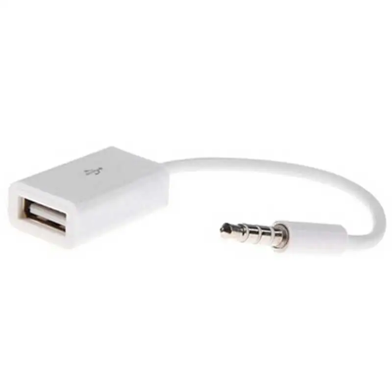 1x 3.5mm Male AUX Audio Plug Jack To USB 2.0 Female Converter Cable Cord Car MP3
1x 3.5mm Male AUX Audio Plug Jack To USB 2.0 Female Converter Cable Cord Car MP3
