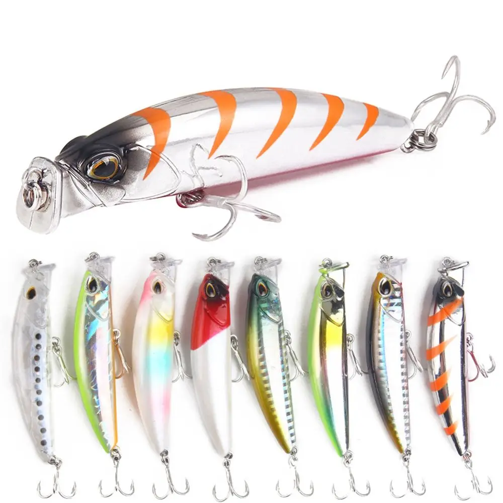 Multicolor Tackle Striped bass Crankbaits Winter Fishing Fish Hooks Floating Minnow Baits Minnow Lures
Multicolor Tackle Striped bass Crankbaits Winter Fishing Fish Hooks Floating Minnow Baits Minnow Lures