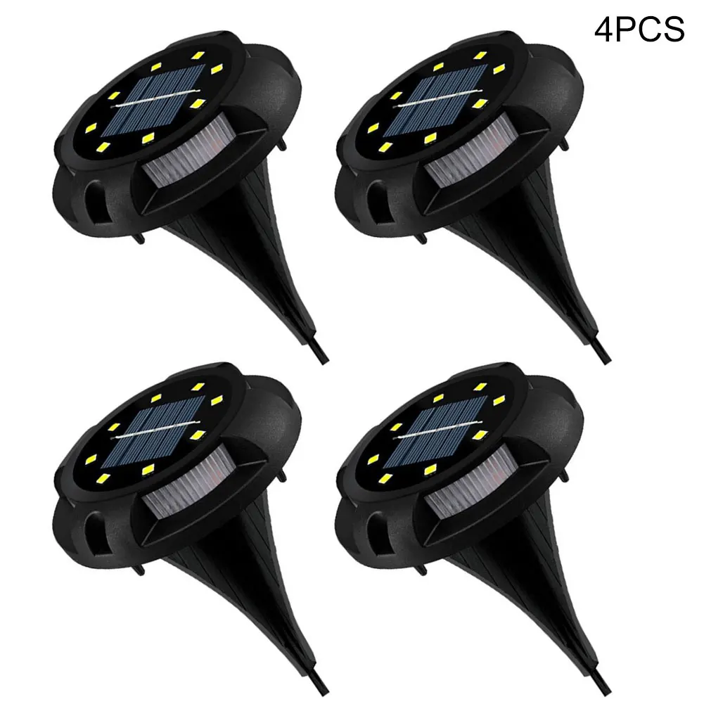 4PCS Garden Solar Ground Lights Garden Pathway Disk LED Waterproof Decking Lamp White RGB Light For Underground Lawn Pathway
4PCS Garden Solar Ground Lights Garden Pathway Disk LED Waterproof Decking Lamp White RGB Light For Underground Lawn Pathway