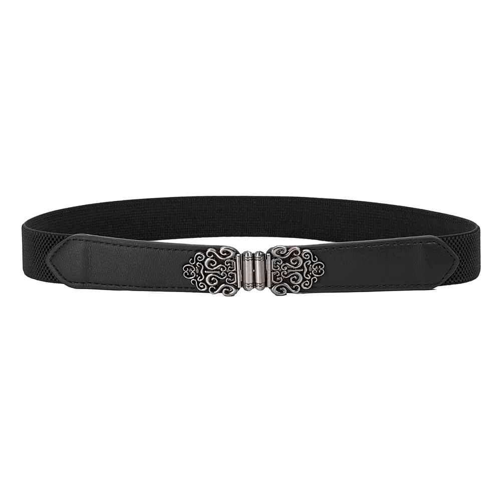 Women Ladies Vintage Retro 2.5cm Stretchy Elastic Waist Belt Waistband Retro Punk Gothic Girls Metal Buckle Stretchy Waist Belt
Women Ladies Vintage Retro 2.5cm Stretchy Elastic Waist Belt Waistband Retro Punk Gothic Girls Metal Buckle Stretchy Waist Belt