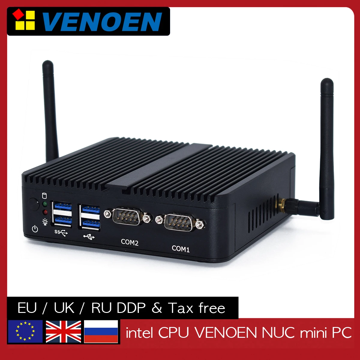 Tiny HTPC Desktop Computer Intel Celeron J4125 J4105 HDMI VGA 4K Display Mini PC RS232 COM DDR4 Wifi BT4.0 TV Box Windows 10 Pro
Tiny HTPC Desktop Computer Intel Celeron J4125 J4105 HDMI VGA 4K Display Mini PC RS232 COM DDR4 Wifi BT4.0 TV Box Windows 10 Pro