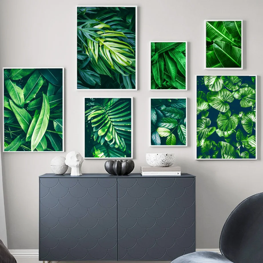 Green Plant Leaves Rainforest Wall Art Print Canvas Painting Nordic Canvas Posters And Prints Wall Pictures For Living Room
Green Plant Leaves Rainforest Wall Art Print Canvas Painting Nordic Canvas Posters And Prints Wall Pictures For Living Room
