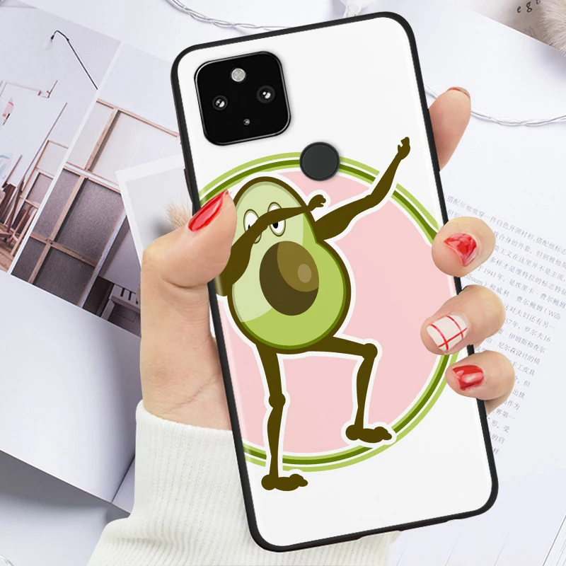 Cute Cartoon Avocado Shockproof Cover for Google Pixel 5 4 4A XL 5G Black Phone Case Shell Soft Fundas Coque Capa
Cute Cartoon Avocado Shockproof Cover for Google Pixel 5 4 4A XL 5G Black Phone Case Shell Soft Fundas Coque Capa