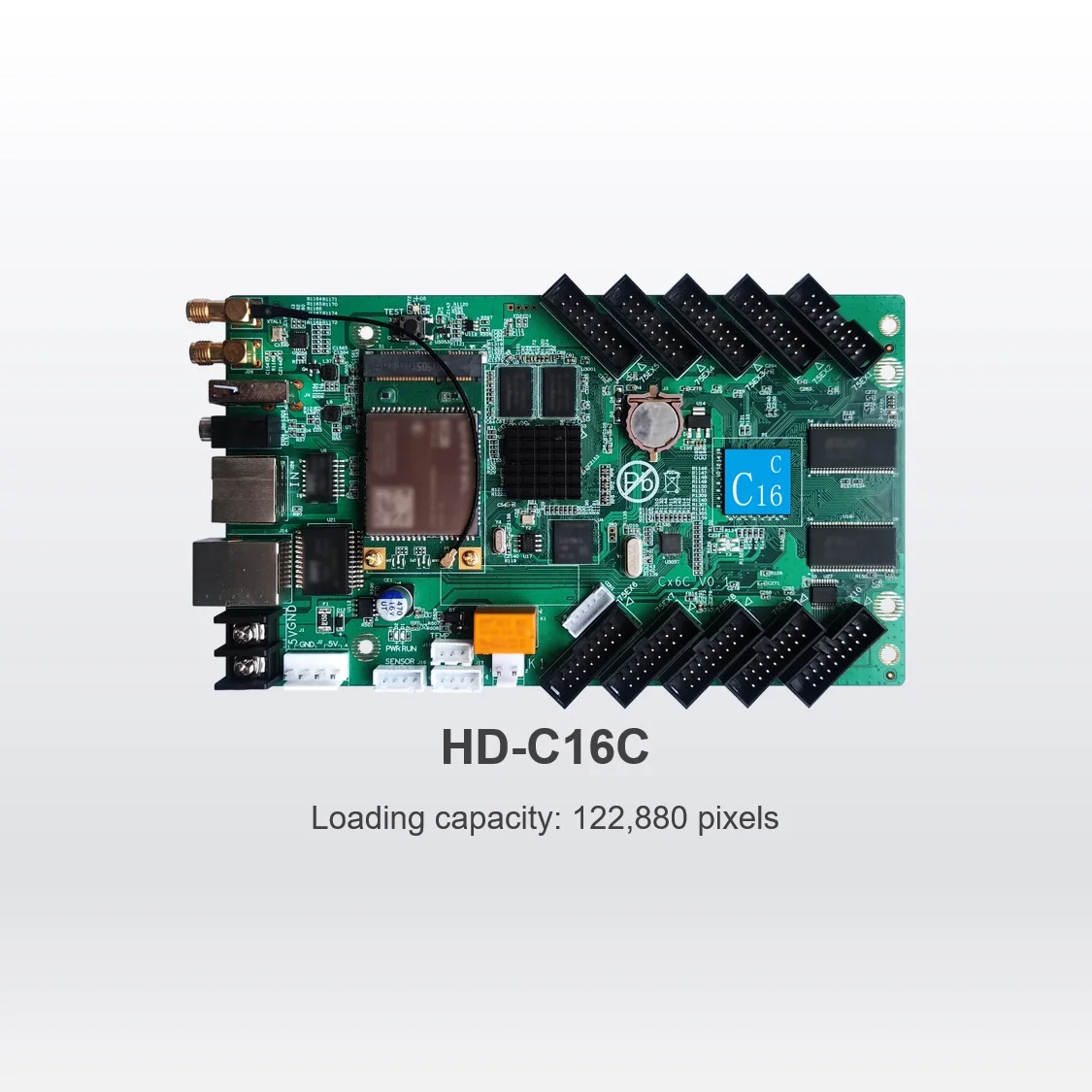 Huidu HD-C16C HD-C16 Indoor & outdoor led video display controller LED Screen Control Card
Huidu HD-C16C HD-C16 Indoor & outdoor led video display controller LED Screen Control Card