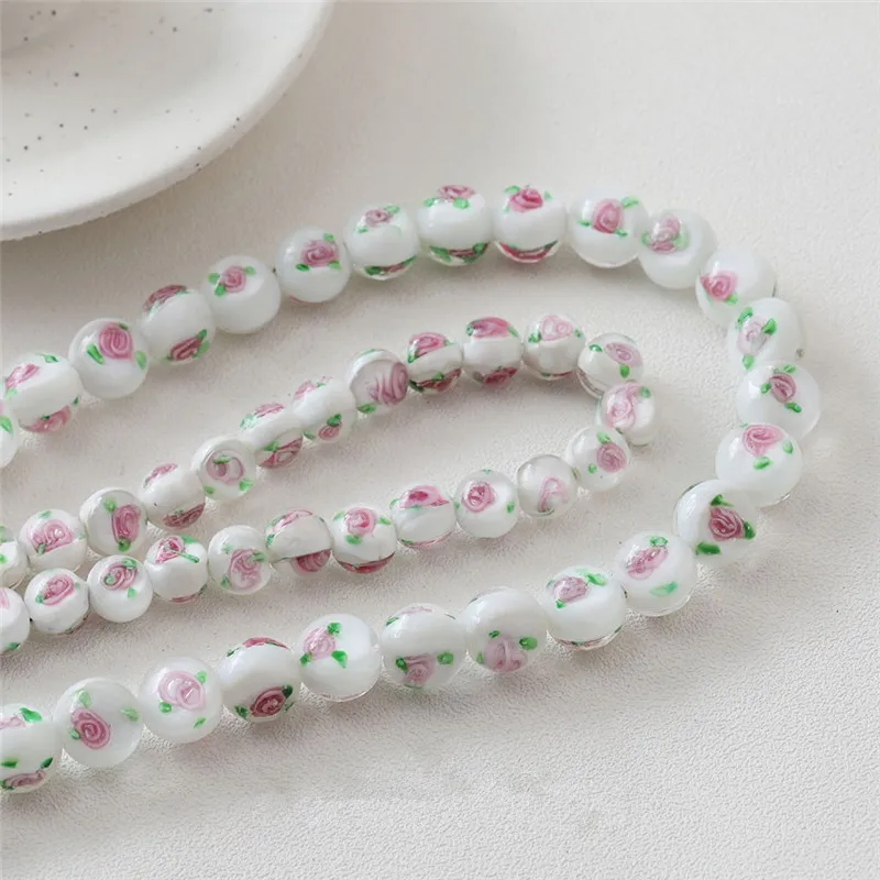 50pcs/lot 10mm 12mm rose pattern geometry rounds shape Straight hole glass beads diy jewelry earring/bracelet/necklace accessory
50pcs/lot 10mm 12mm rose pattern geometry rounds shape Straight hole glass beads diy jewelry earring/bracelet/necklace accessory