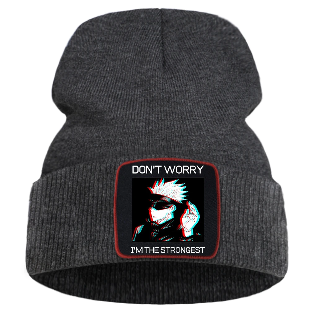 Hat Gojo Sensei Japan Hot Anime Printing Women Winter Hat Soft Warm Winter Mens Knitted Hats Outdoor Hip Hop Caps For Boys 
Hat Gojo Sensei Japan Hot Anime Printing Women Winter Hat Soft Warm Winter Mens Knitted Hats Outdoor Hip Hop Caps For Boys