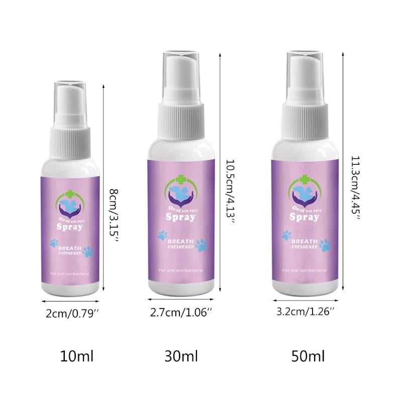 2021 New Dog Breath Freshener Spray Eliminate Bad Breath Prevent Oral Disease in Cats
2021 New Dog Breath Freshener Spray Eliminate Bad Breath Prevent Oral Disease in Cats
