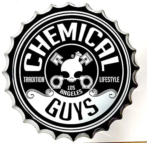 Modern Tin Sign Bottle Cap Chemical Guys Tradition Lifestyle Los Angels Vintage Metal Tin Sign Wall Decor for Bar/Cafe
Modern Tin Sign Bottle Cap Chemical Guys Tradition Lifestyle Los Angels Vintage Metal Tin Sign Wall Decor for Bar/Cafe