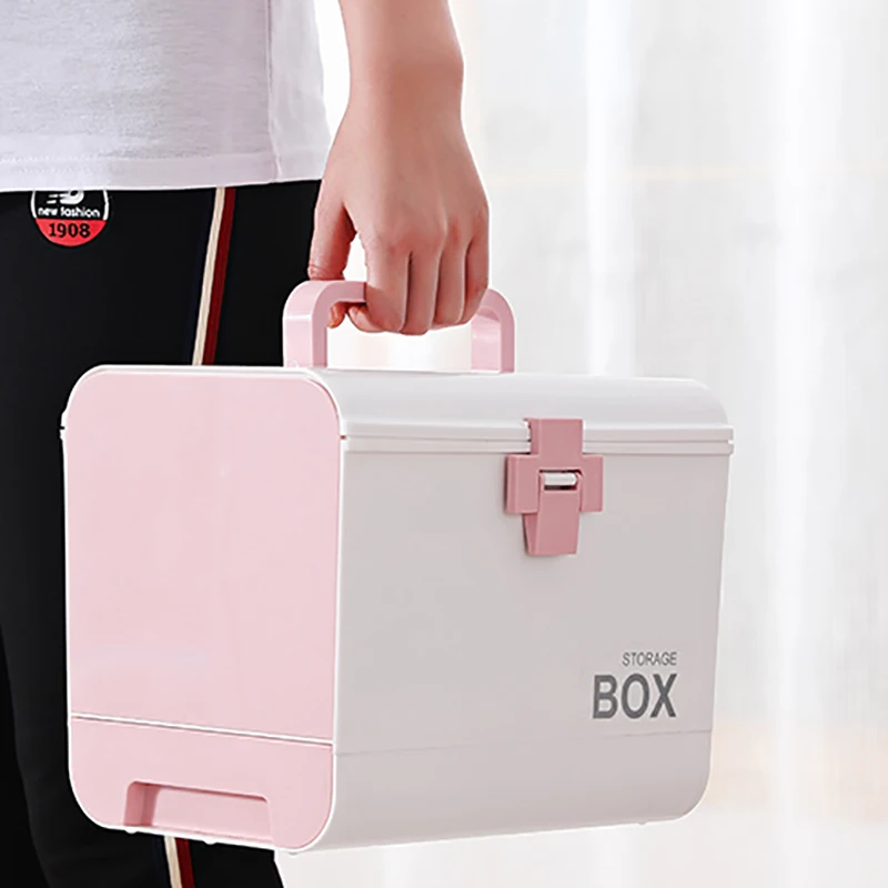 Multi-function Portable Large Medicine Box Household Medicine Box First Aid Pill Tool Storage Box Handle Drawer Medicine Set
Multi-function Portable Large Medicine Box Household Medicine Box First Aid Pill Tool Storage Box Handle Drawer Medicine Set
