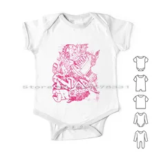 Robocat Battle Time Out Pink Newborn Baby Clothes Rompers Cotton Jumpsuits Robocat Fixing Pink Robot Infant Long Sleeve