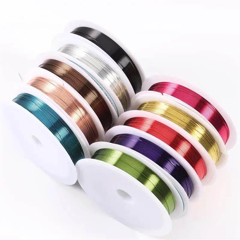 New Copper Wire DIY Craft Beading Wire Jewelry Making Cord String AccessoriesBracelet&Necklace Making Jewelry 0.2/0.3/0.4/0.5mm
New Copper Wire DIY Craft Beading Wire Jewelry Making Cord String AccessoriesBracelet&Necklace Making Jewelry 0.2/0.3/0.4/0.5mm